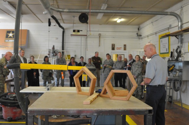 Texas Airmen admire Monterey Model