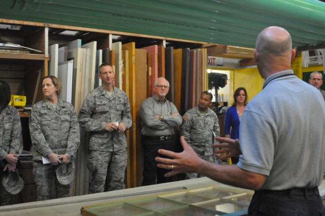 Texas Airmen admire Monterey Model