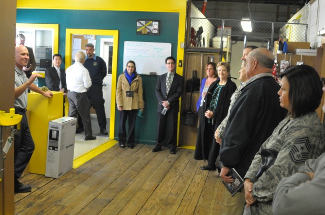 Texas Airmen admire Monterey Model