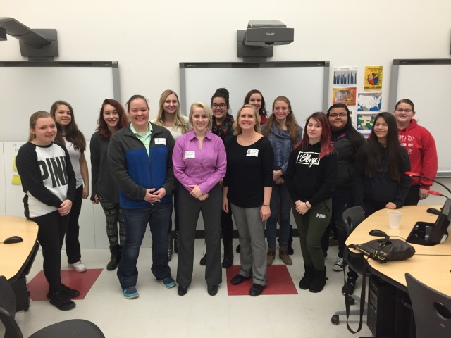 ARDEC engineers visit Davenport West High School