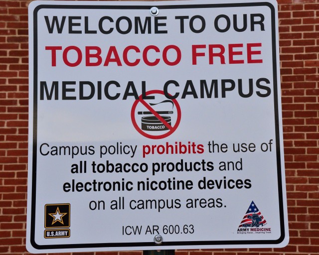 Fort Meade Medical Campus Now Tobacco-free