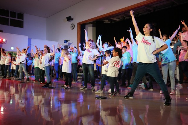 Camp Zama, SFHA youth take stage with Young Americans