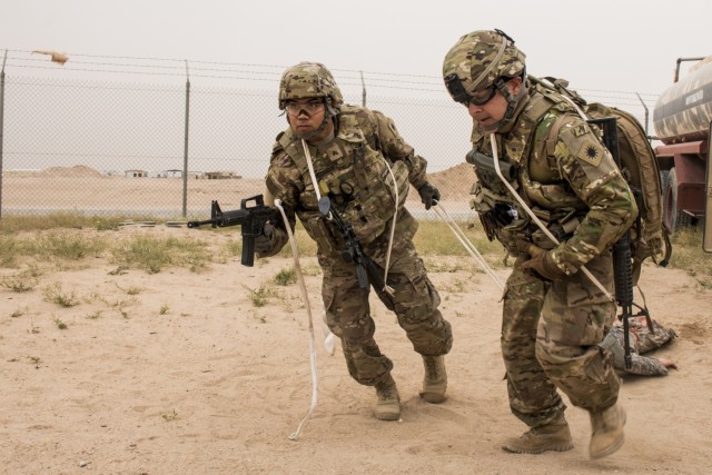 Combat medics train for the worst