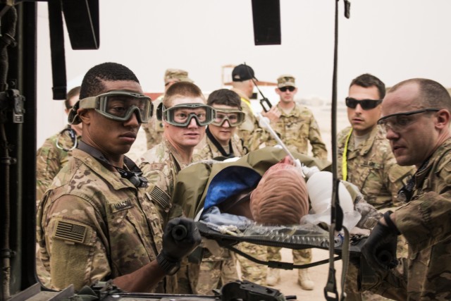 Combat medics train for the worst