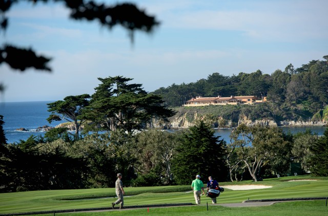 Service members enjoy front row seats at PGA ProAm