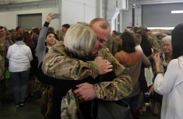 Home sweet home for 'Can Do' Soldiers!