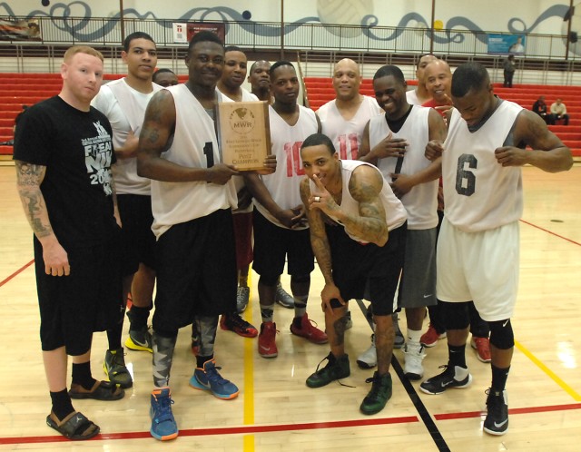 3rd Chem. Bde. wins hoops crown
