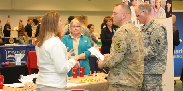 Hiring fair attracts multiple employers to installation