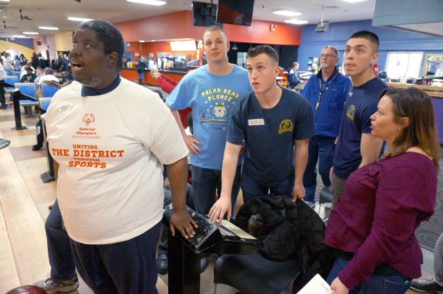 NCR service members give Special Olympics athletes motivation, support at four-day bowling event