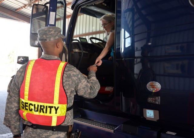 NCNG Military Police Support Military Ocean Terminal Sunny Point