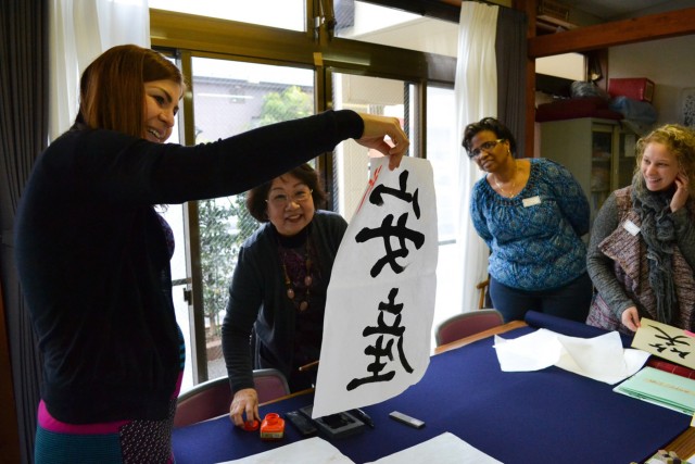 Calligraphy Workshop marks last ZaCSA cultural event for year
