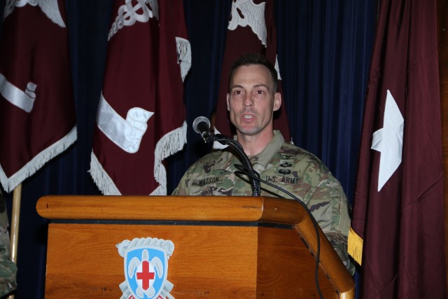 RHC-P welcomes Command Sgt. Maj. Watson