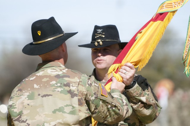 Greywolf welcomes new commander