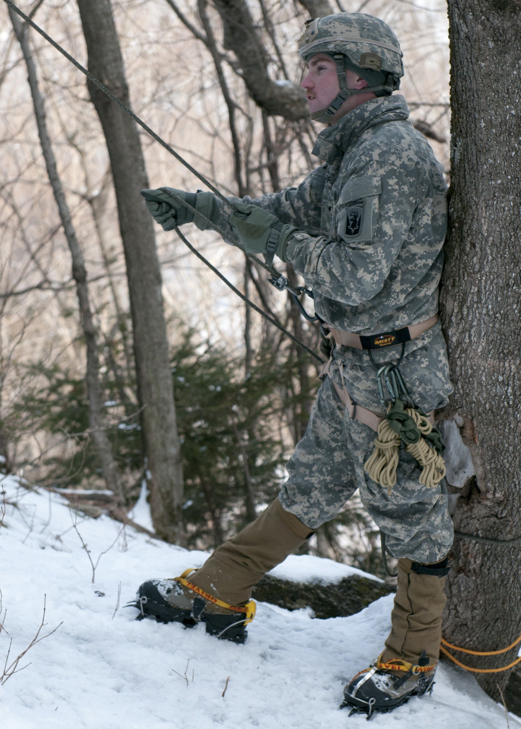 Mountain training is rigorous drill for Vermont National Guard troops