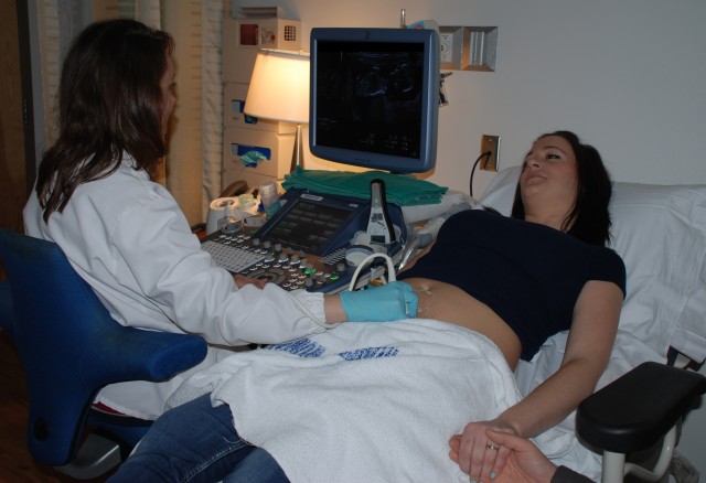 Ultrasound at Womack Army Medical Center