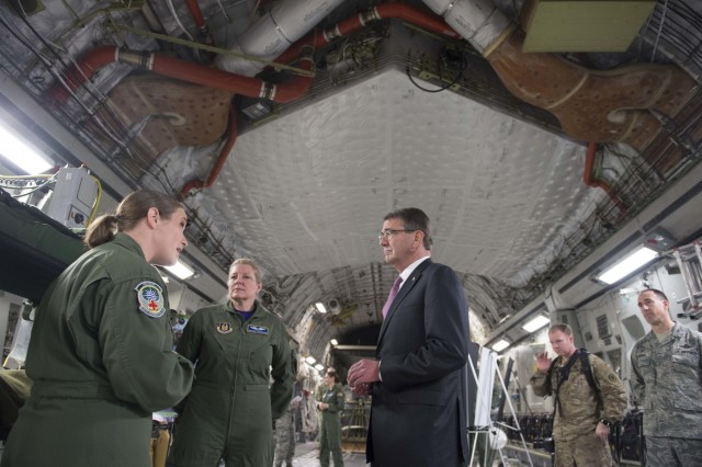 Secretary of defense visits JBLM