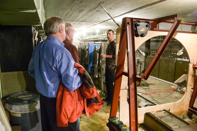 Engineering group visits national landmark at  Army Research Laboratory