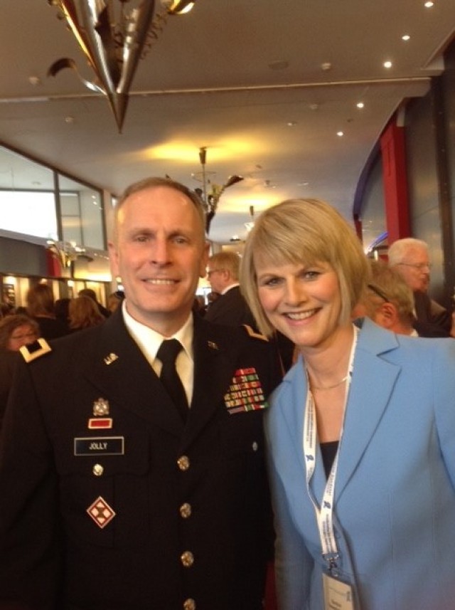 Army Europe Reserve chief attends Week of Brotherhood ceremony in Hannover