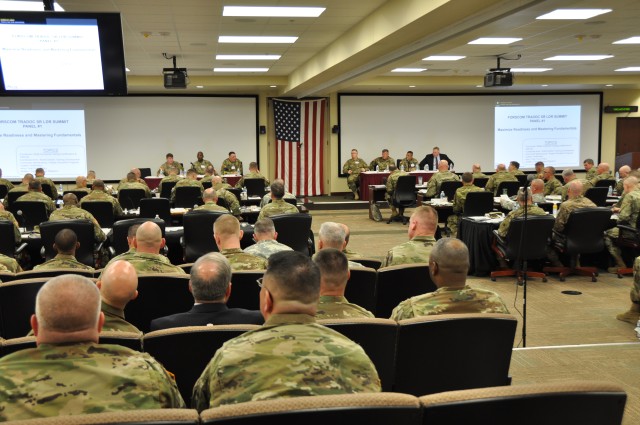 FORSCOM-TRADOC Senior Leader Summit Maximizing Readiness Panel Discussion