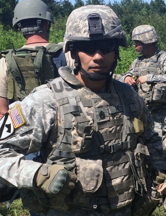 New York National Guard NCO and cop saves womans life