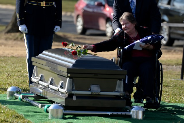 Korean War casualty gets final rest