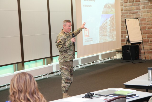 Partners huddle at USACE workshop as construction booms in Europe