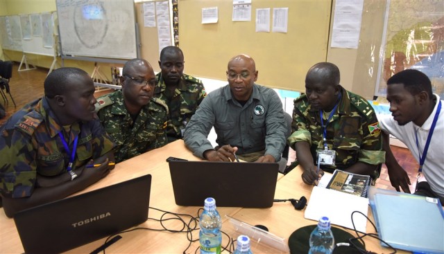 Course prepares AMISOM partners for headquarters, security operations in Somalia
