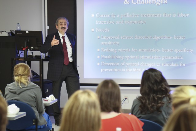 Vanderbilt professor outlines epilepsy therapies during BACH presentation