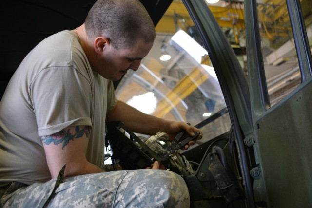 Maintainers keep soldiers safe on the road
