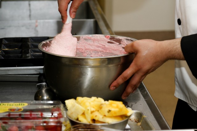 Team Alaska shows off their culinary skills