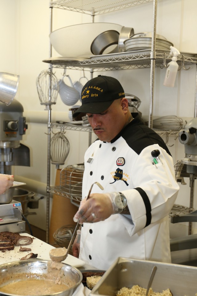 Team Alaska shows off their culinary skills