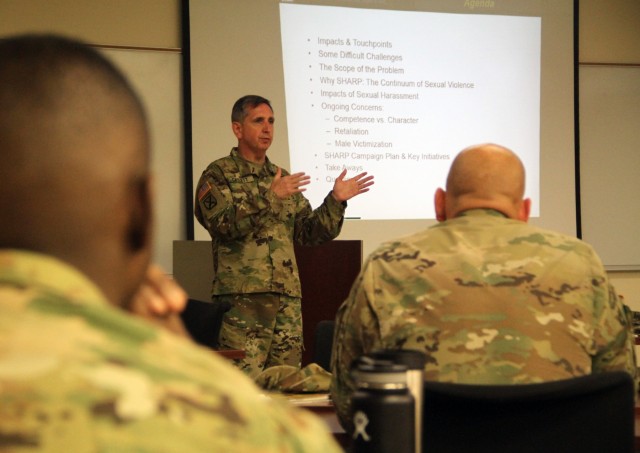 SHARP Academy director visits Spartan leaders