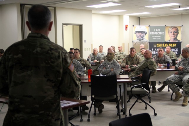 SHARP Academy director visits Spartan leaders