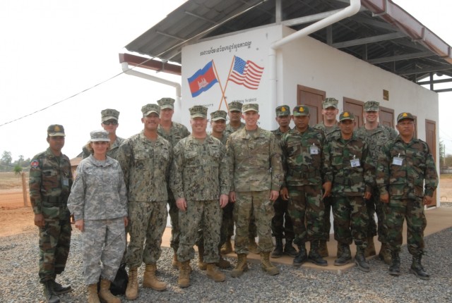 Cambodian community celebrates maternity ward improvements thanks to joint, bilateral engineer project