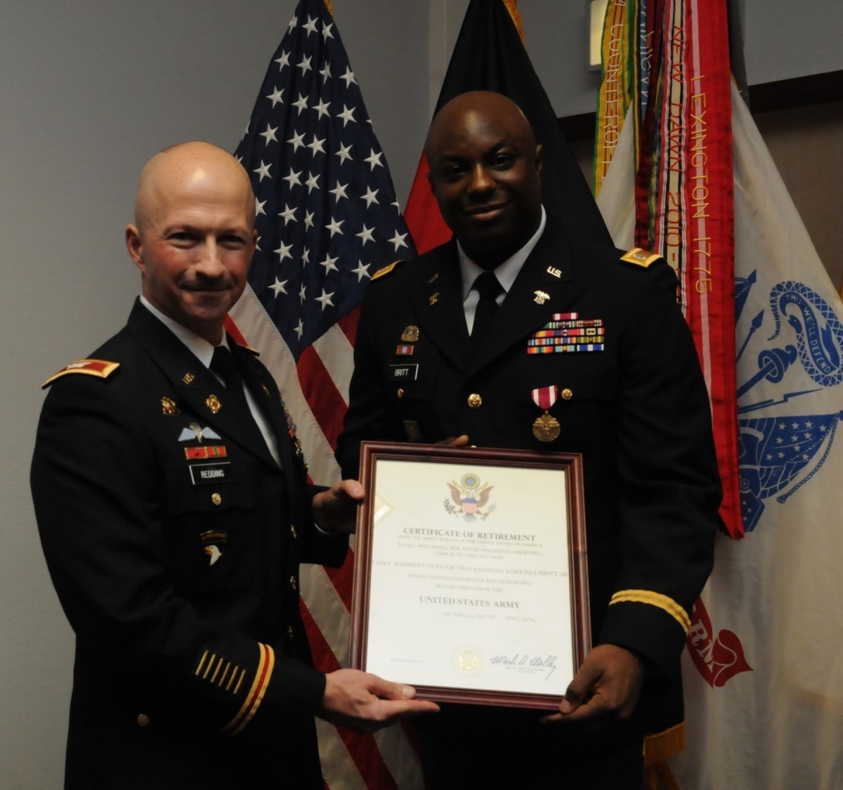 21st TSC Warrant Officer Seizes Early Retirement Opportunity Article 