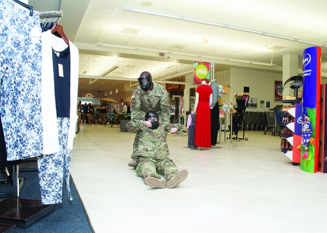 Active shooter exercise conducted at Fort Drum's post exchange