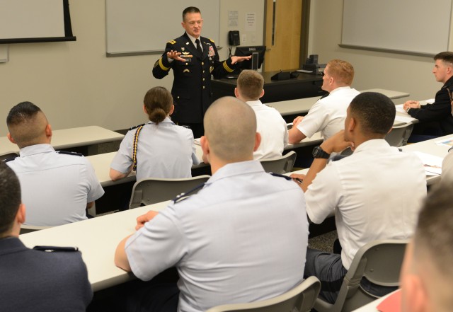 'You can't surge character,' Vice tells cadets