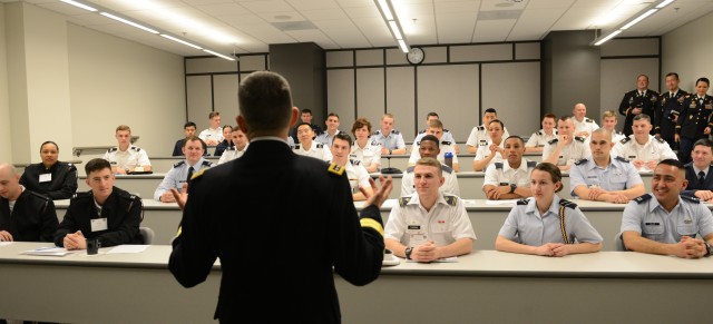 'You can't surge character,' Vice tells cadets