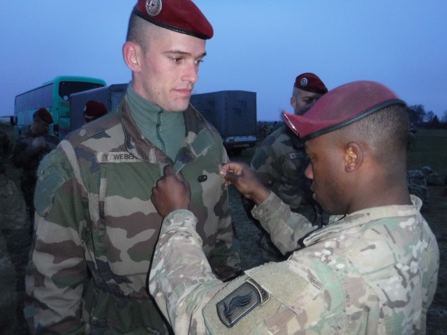 Sky Soldiers, French Paratroopers conduct combined airborne operation into Frida Drop Zone