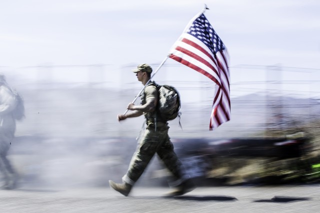 Honoring the Soldiers of the Bataan Memorial Death March