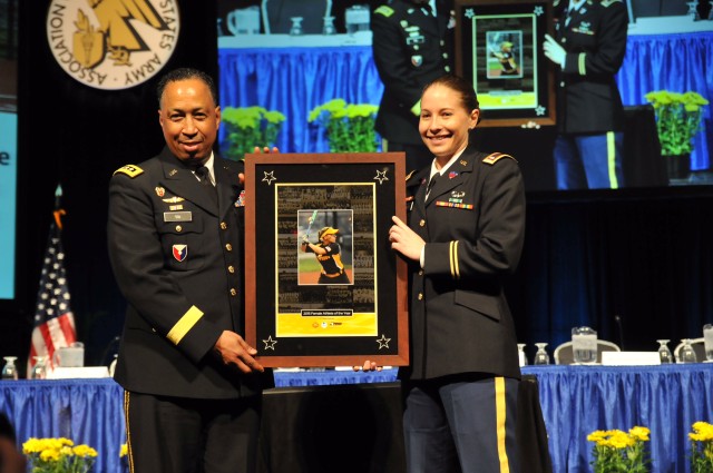 Army recognizes year's best athletes, coach