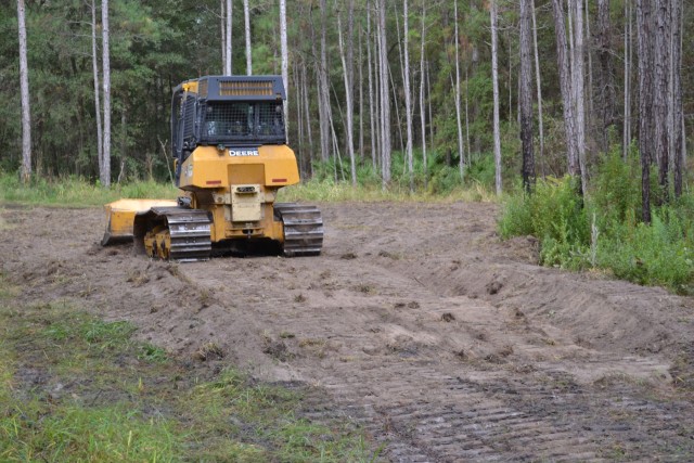 Road network reclamation at Camp Blanding