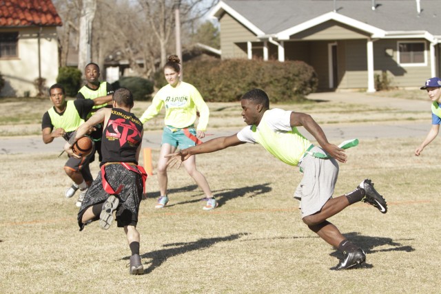 Flag football fun