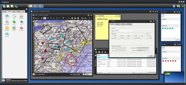 Command Web: Visualizing the battle space