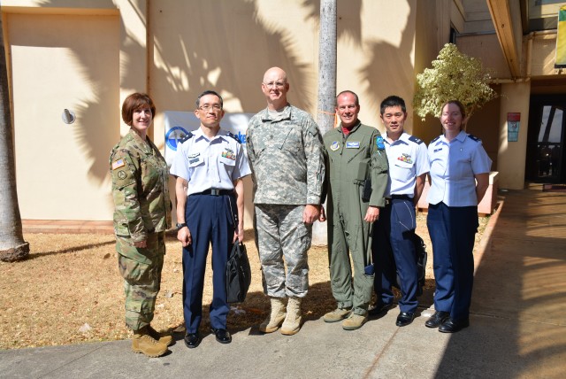 Japan Air Self Defense Force Surgeon General visit to TAMC