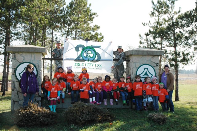 Arbor Day at Fort McCoy