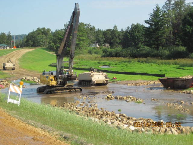 Low Water Crossing at Fort McCoy