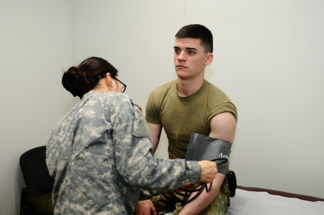 Candidate medical screening