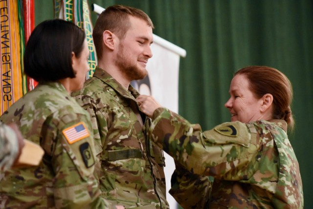 Allied medics claim badge of honor