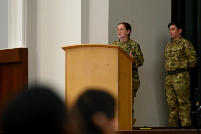 Allied medics claim badge of honor